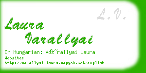 laura varallyai business card